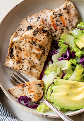 Grilled Chicken Breast (plain) at Sizzler (gluten‑free)